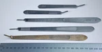 5X Surgical Knife Scalpel Handle #3L Stainless Steel 4 " 8 Aesculap Jarit. Fixed Price $34.20.