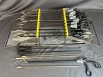 18 Piece Aesculap Universal Gyn Gen Laparoscopic Prestige Graspers Brand New Set. Fixed Price $4995.00.