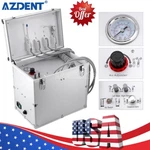 Portable Dental Mobile Delivery Unit Air Compressor Suction Syringe System 4HOLE. Fixed Price $424.15.