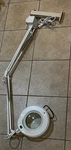Luxo SL-114 Ifm Magnifier, 45" Arm, With Wall Mount & Electric Outlet. Fixed Price $110.00.