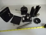 For Parts Lot Optics Fixtures Oriel Newport Holder Mounts Support As Is #TC1-P. Fixed Price $99.00.