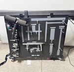 Mizuho 5855 Orthopedic Trauma Accessory Cart With Accessories. Fixed Price $1540.00.