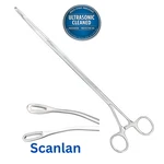 Scanlan 9909-920 Foerster Clamp, 9X20MM Jaw, Serrated, Curved, 13". Fixed Price $116.99.