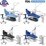 Azdent Unidad Silla Dental Sillon Motor Dc Cuero Duro Pu Dico Taburete. Fixed Price $2719.15.