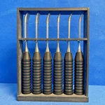 Set Of 6 Codman Karlin Curved Chisels W/ Case Magnum Handles Orthopedic Spine. Fixed Price $425.00.