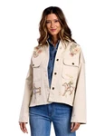 Stetson Western Jacket Womens Embroidered Tan 11-098-0565-7060. Fixed Price $109.99.