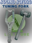 (chakra) Frequencies Sound Healing Tuning Forks Big Giant 256 - 528 Hz. Fixed Price $314.99.