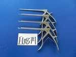 E6874 Boss 1MM, 2MM, 3MM, 4MM Kerrison Rongeur Set 8" Length. Fixed Price $500.00.