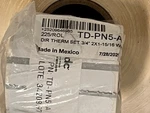 Pdc Direct Thermal Paper Permanent White 3" Core X 2-1/2" 2-1/4" TD-PN5-A. Fixed Price $12.00.