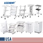Azdent Dental Mobile Cabinet Cart Drawers /intraoral Scanner Tool Trolley. Fixed Price $127.99.