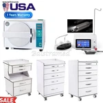 Azdent Dental Led Implant Motor Surgical System/autoclave Steam Sterilizer /cart. Fixed Price $373.99.