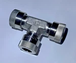 New Swagelok/cajon Stainless Steel 1/2" Ultra-torr Union Tee. SS-810-UT-3-8.. Fixed Price $29.50.
