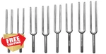 Eisco 8PC Steel Tuning Fork Set C4 256HZ Physics Science Lab Pitch. Fixed Price $69.99.
