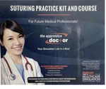 The Apprentice Doctor Suturing Practice Kit And Course, New Sealed. Fixed Price $13.49.