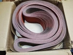(10) 3M X 118 120 Grit Ceramic 747D Metal Sanding Grinding Finishing Belt. Fixed Price $29.95.